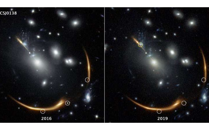 Rerun of supernova blast expected to appear in 2037