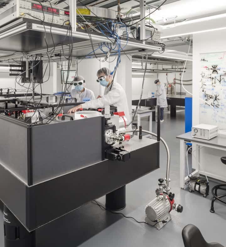 Quantum science laboratories: architects create the platform for research impact