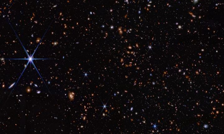 Carbon is Surprisingly Abundant in an Early Galaxy