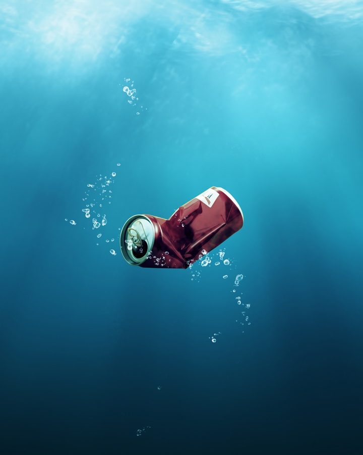 Sustainable hydrogen gas produced using aluminium cans, seawater and caffeine