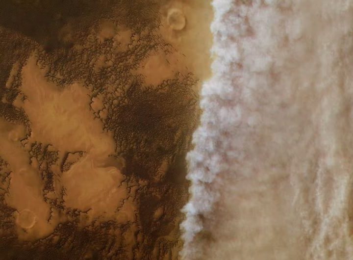 New Study Explains How Mars Dust Storms Can Engulf the Planet