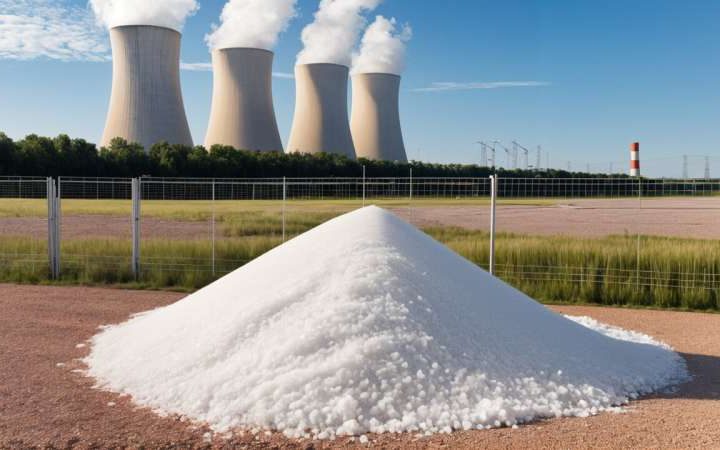 AI predicts properties of molten salts for modeling safer and more sustainable nuclear power reactors