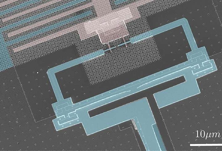 Using phononic bandgap materials to suppress decoherence in quantum computers