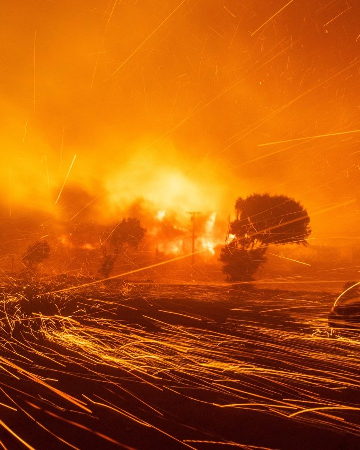 Wildfires and fossil fuel burning caused record surge in atmospheric CO2 levels in 2024