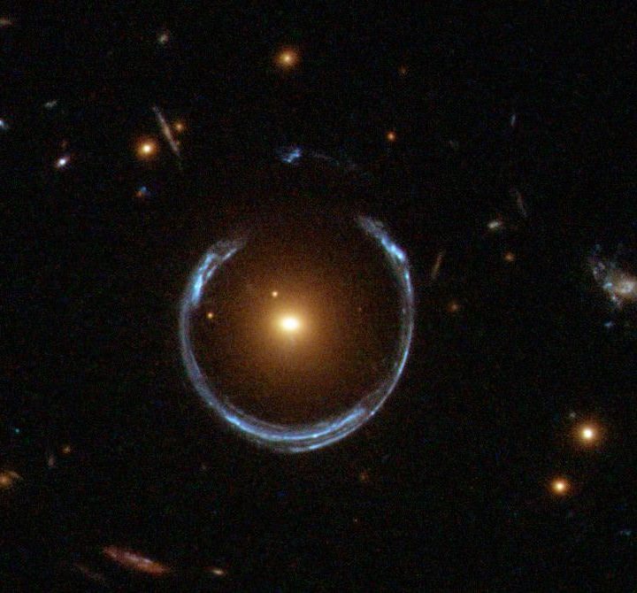 One of the Most Massive Black Holes in the Universe Lurks at the Center of the Cosmic Horsehoe