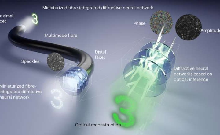 Fiber image transmission technology for minimally invasive endoscope developed