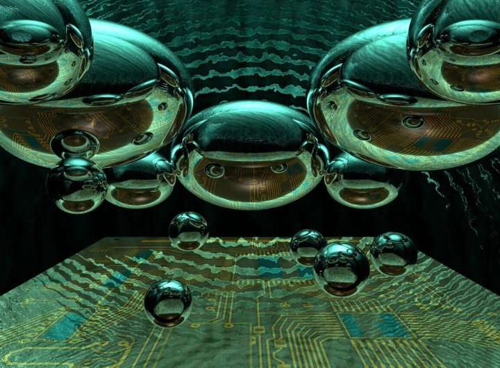 Quantum machine simulates universe’s potential false vacuum decay