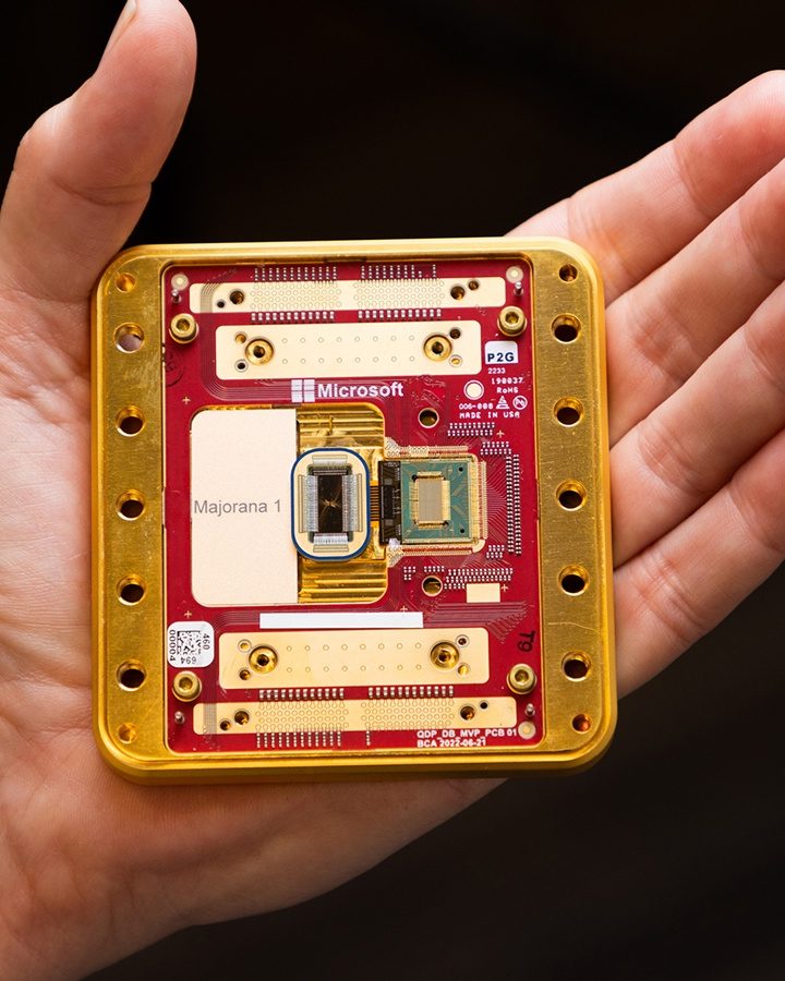Microsoft launches new chip that offers a ‘breakthrough in quantum computing’