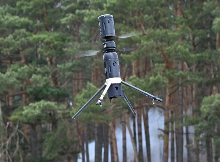 AI-powered drones track down fires in German forests