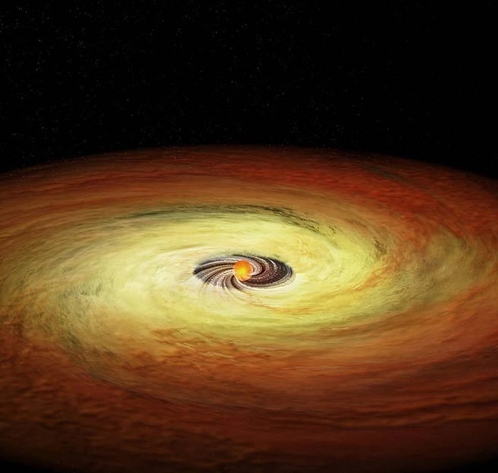 A Protoplanetary Disk That Refuses to Grow Up