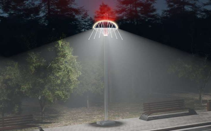 A new nanoplastic paves the way for sustainable street lighting