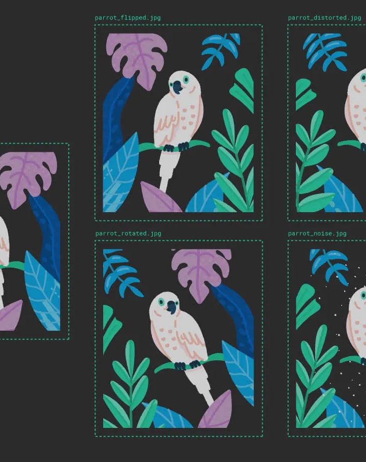 What determines the size of the dataset needed to train an AI?