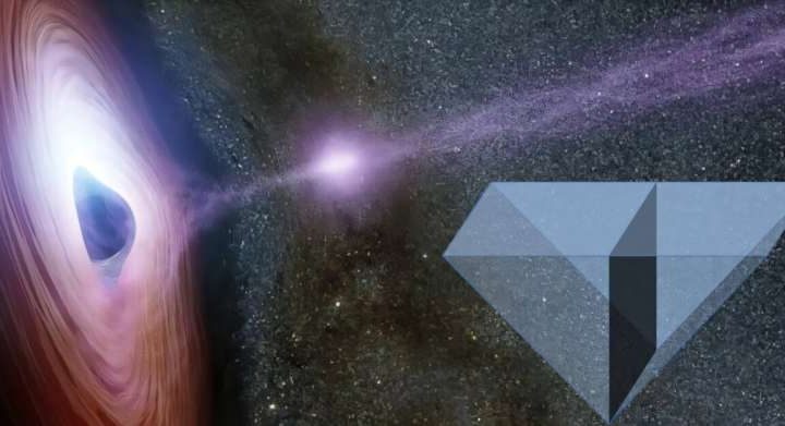 Optical device mimics both black and white holes