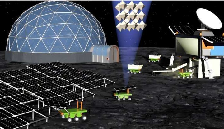 Solar cells made of moon dust could power future space exploration