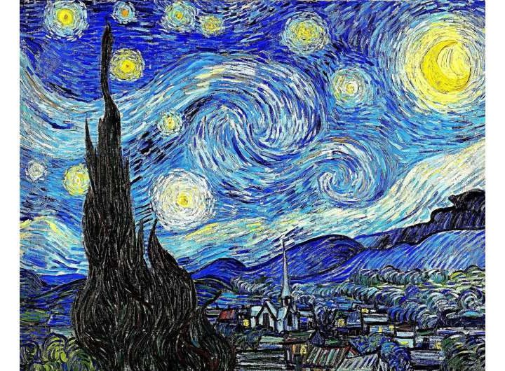 Vincent van Gogh’s ‘The Starry Night’ is not a masterpiece when it comes to flow physics, researchers say