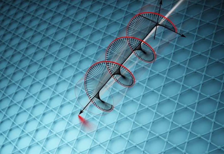 Physicists discover an unusual chiral quantum state in a topological material
