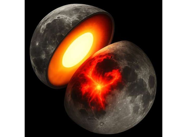 Studies reveal hidden secrets about interiors of the moon and the asteroid Vesta