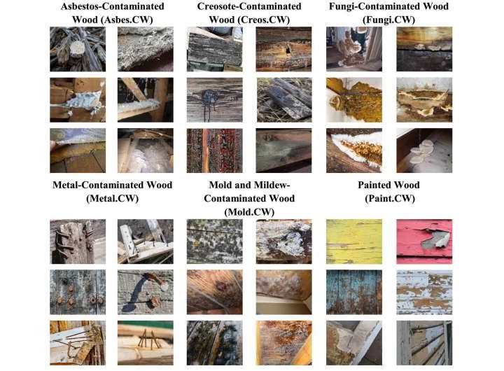 AI detects contaminated construction wood with 91% accuracy
