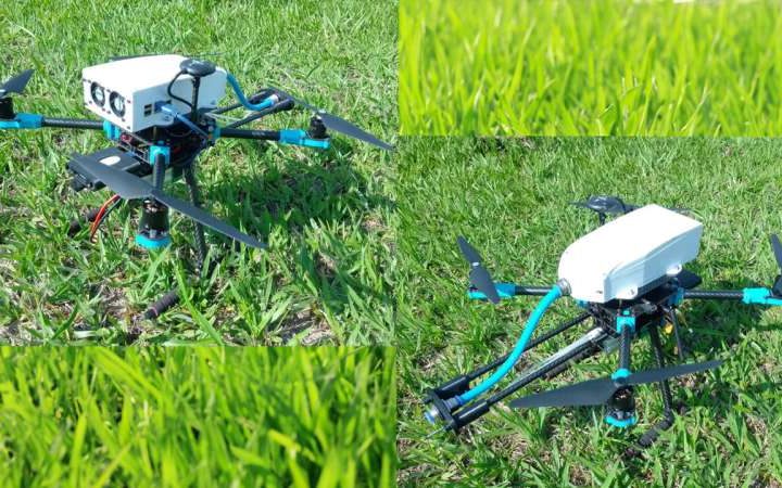 Sensors equipped on drones can detect fires and monitor greenhouse gas emissions