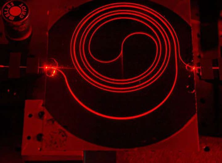 Polymer waveguides show promise for reliable, high-capacity optical communication