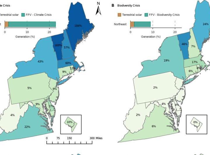 New approach models potential and trade-offs of floating solar