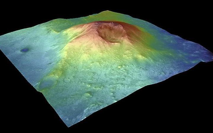 Volcano ‘hidden in plain sight’ could help date Mars—and its habitability