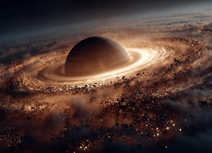 Astronomers Catch a Giant Planet Forming in a Swirl of Dust