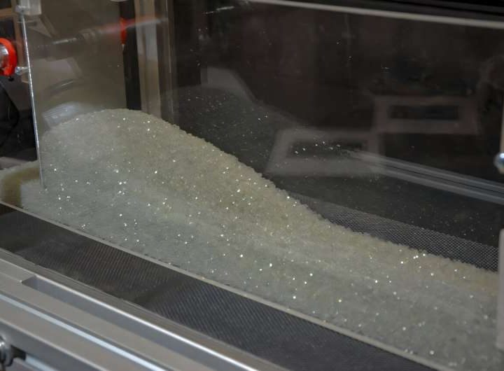 For the first time, scientists observed the ‘hidden swirls’ that affect the flow of sand, rocks and snow