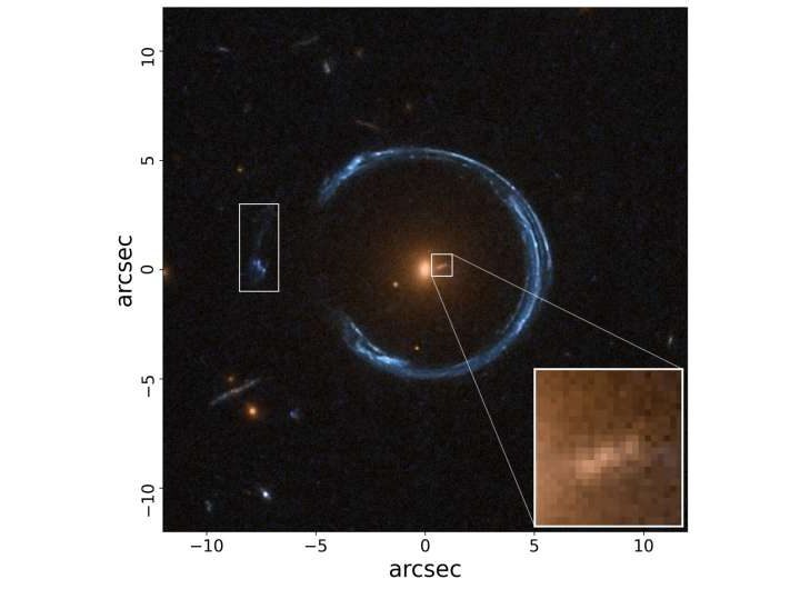 36 billion solar masses: Cosmic Horseshoe galaxy harbors what may be the most massive black hole ever detected