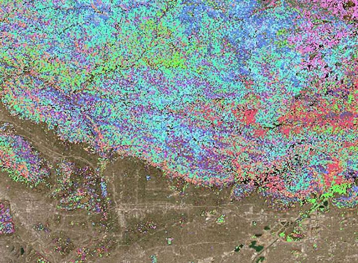 AI-powered tool developed for near real-time, large-scale wildfire fuel mapping