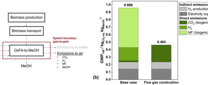 Decentralized methanol production: Wet biomass and renewable power yield cost-competitive fuel