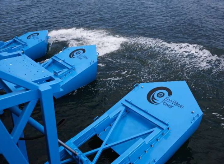 New wave: Sea power turned into energy at Los Angeles port