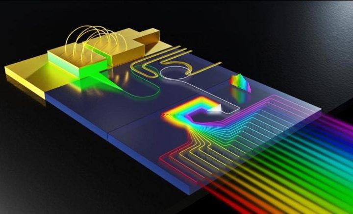 Scientists Accidentally Create a “Rainbow Laser” on a Tiny Chip