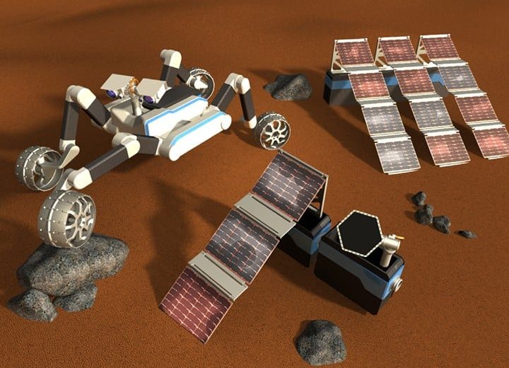 Modular Robots Could Both Explore Off-World And Build Infrastructure