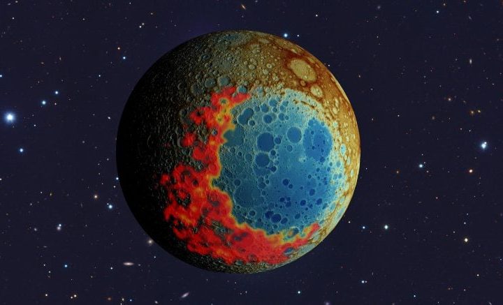 The Moon’s Deepest Scar Still Glows With Clues to Its Fiery Birth