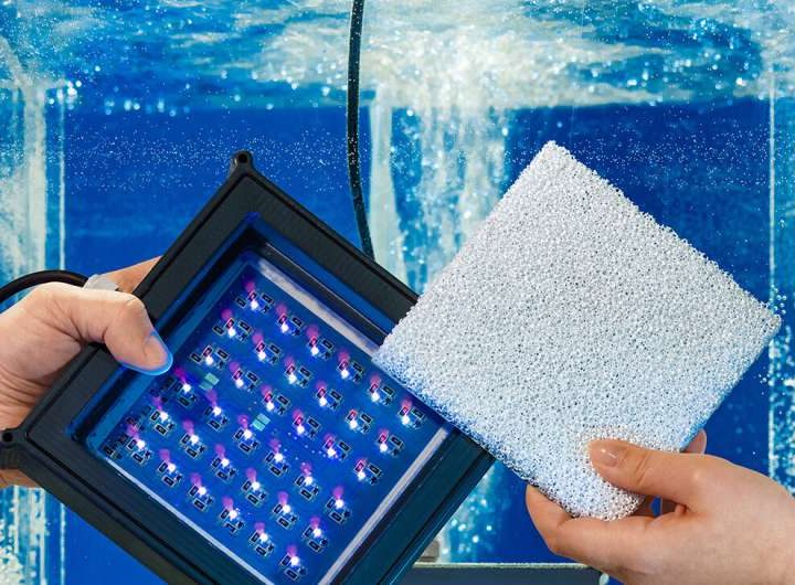 Cleaning water with light: A new generation of compact and efficient water treatment systems