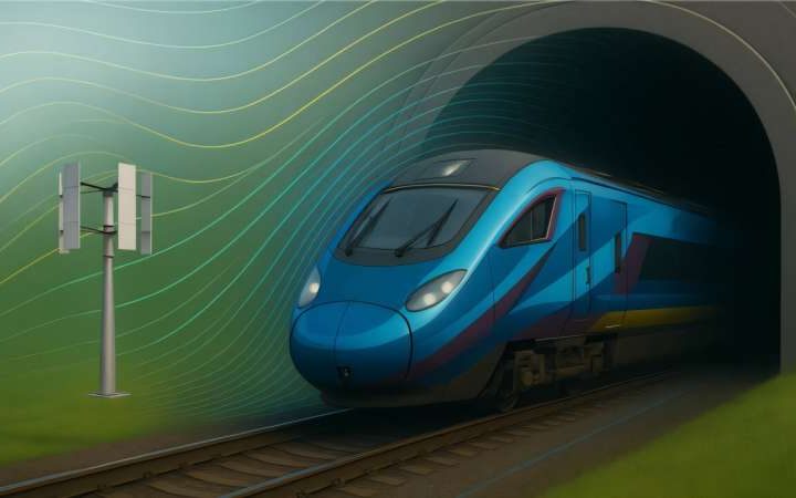 Engineers harness tunnel winds to transform railways into renewable power sources