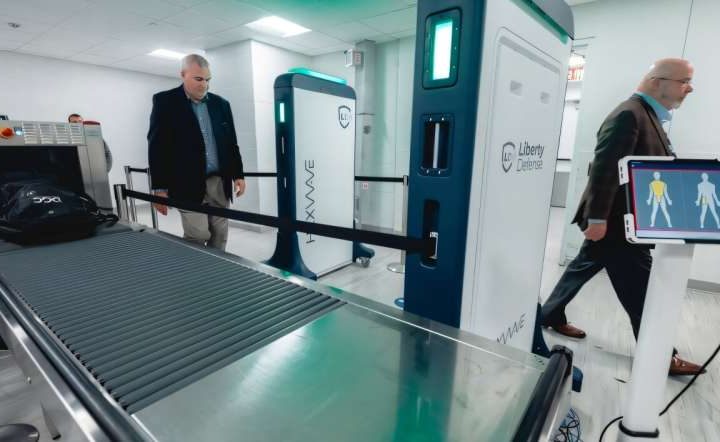 Walkthrough screening system enhances security at airports nationwide