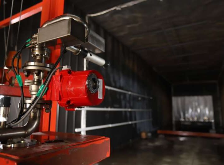 AI-based system successfully suppresses shipboard oil fires autonomously