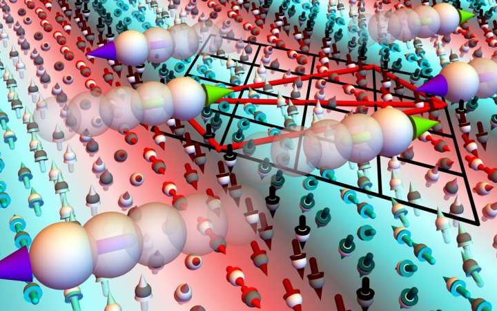 New p-wave magnet with helix spin structure could enable smaller computer chips
