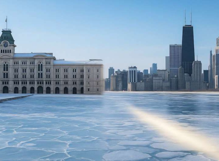 Quantum calculations expose hidden chemistry of ice