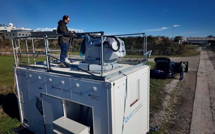 Quantum key distribution enables secure communication via hybrid and mobile channels