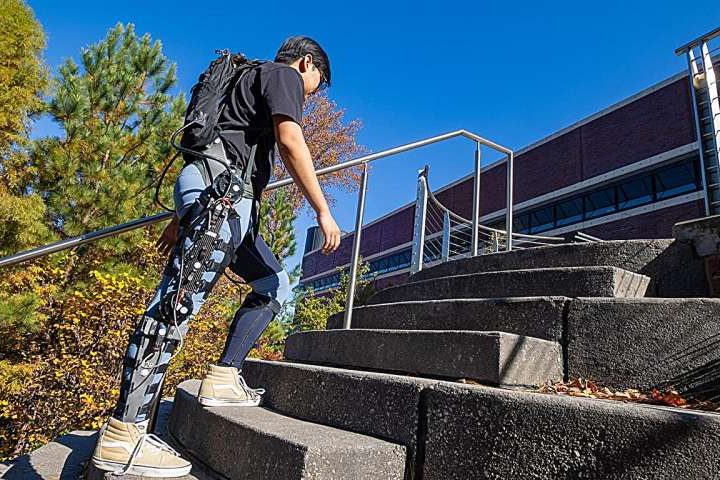 Real-world helper exoskeletons come closer to reality with AI training