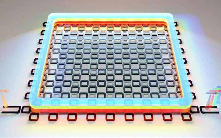 New photonic chips passively convert laser light into multiple colors on demand