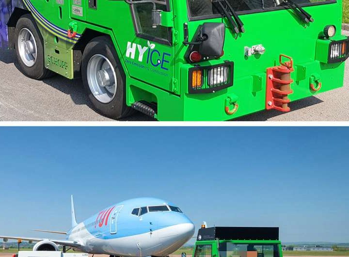 Hydrogen-powered ground vehicles offer a route to cleaner airports