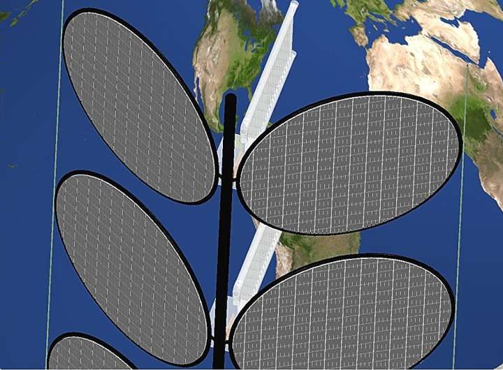 Powering AI from space, at scale, with a passive tether design