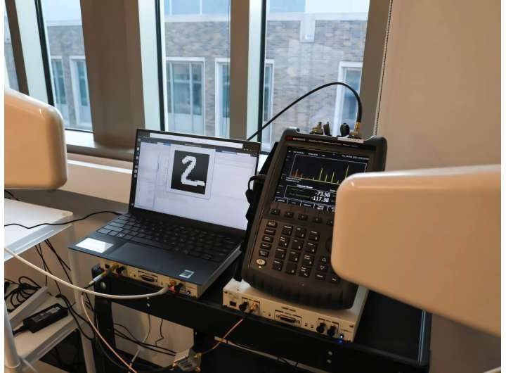 Radio waves enable energy-efficient AI on edge devices without heavy hardware