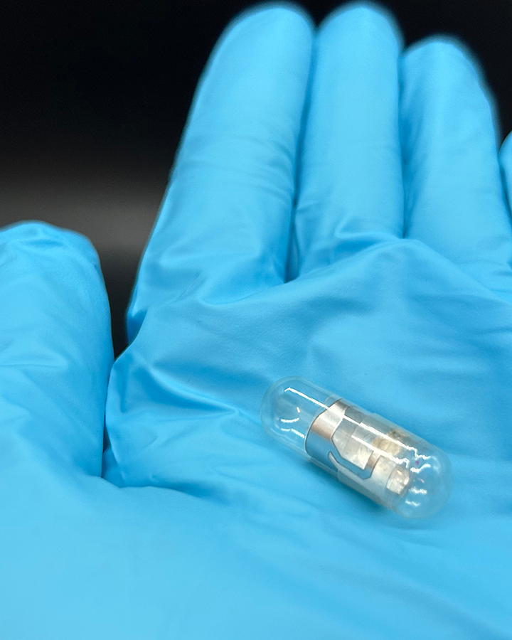 Biodegradable antennas in capsules reveal exactly when medication is swallowed