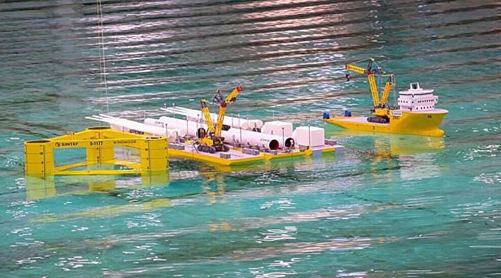 Betting on floating ports: Researchers test technology for faster construction