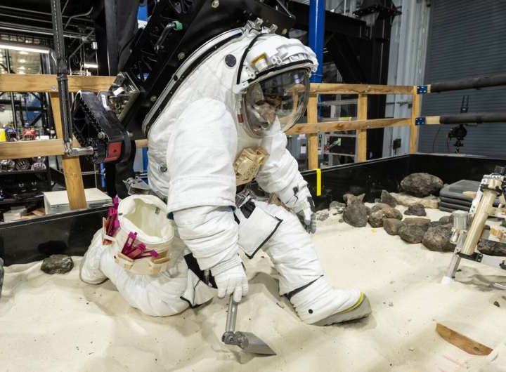 NASA moon mission spacesuit nears milestone